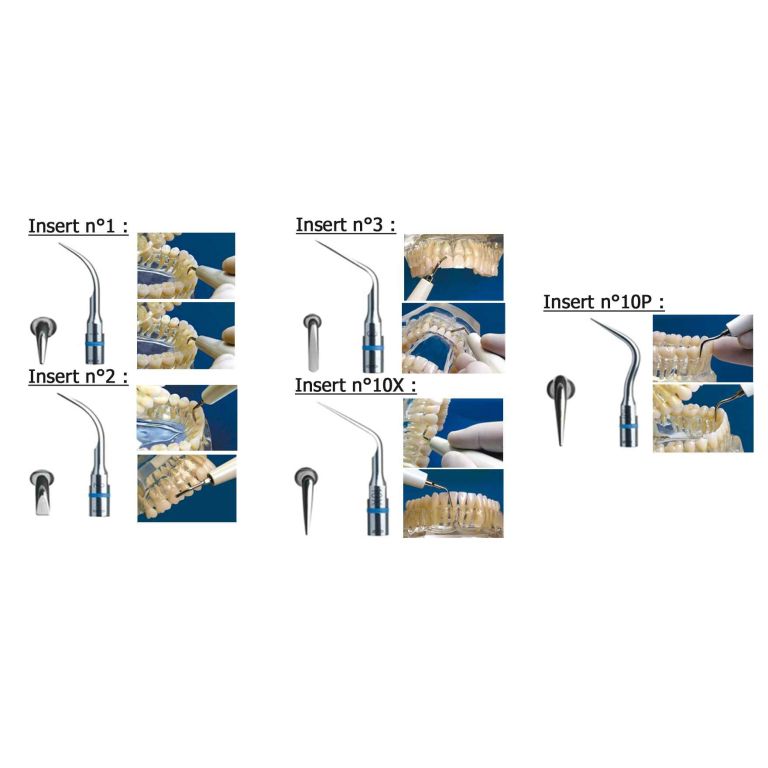 Inserts de détartrage : SATELEC