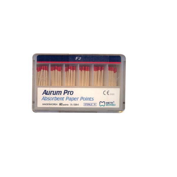 Pointes en papier forme spéciale Aurum Pro : META BIOMED