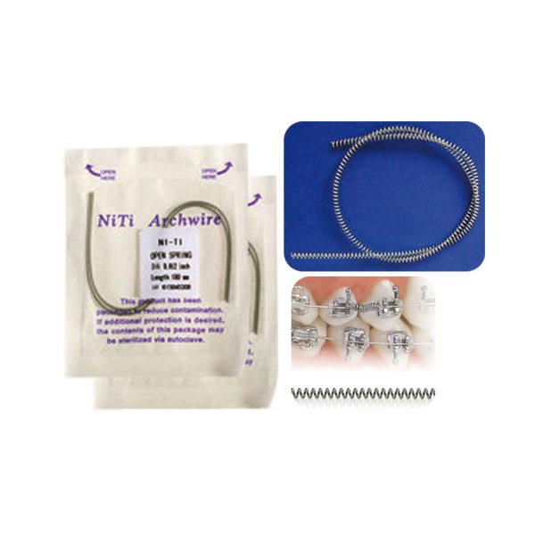 Ressorts Niti ouverts de compression : NIC